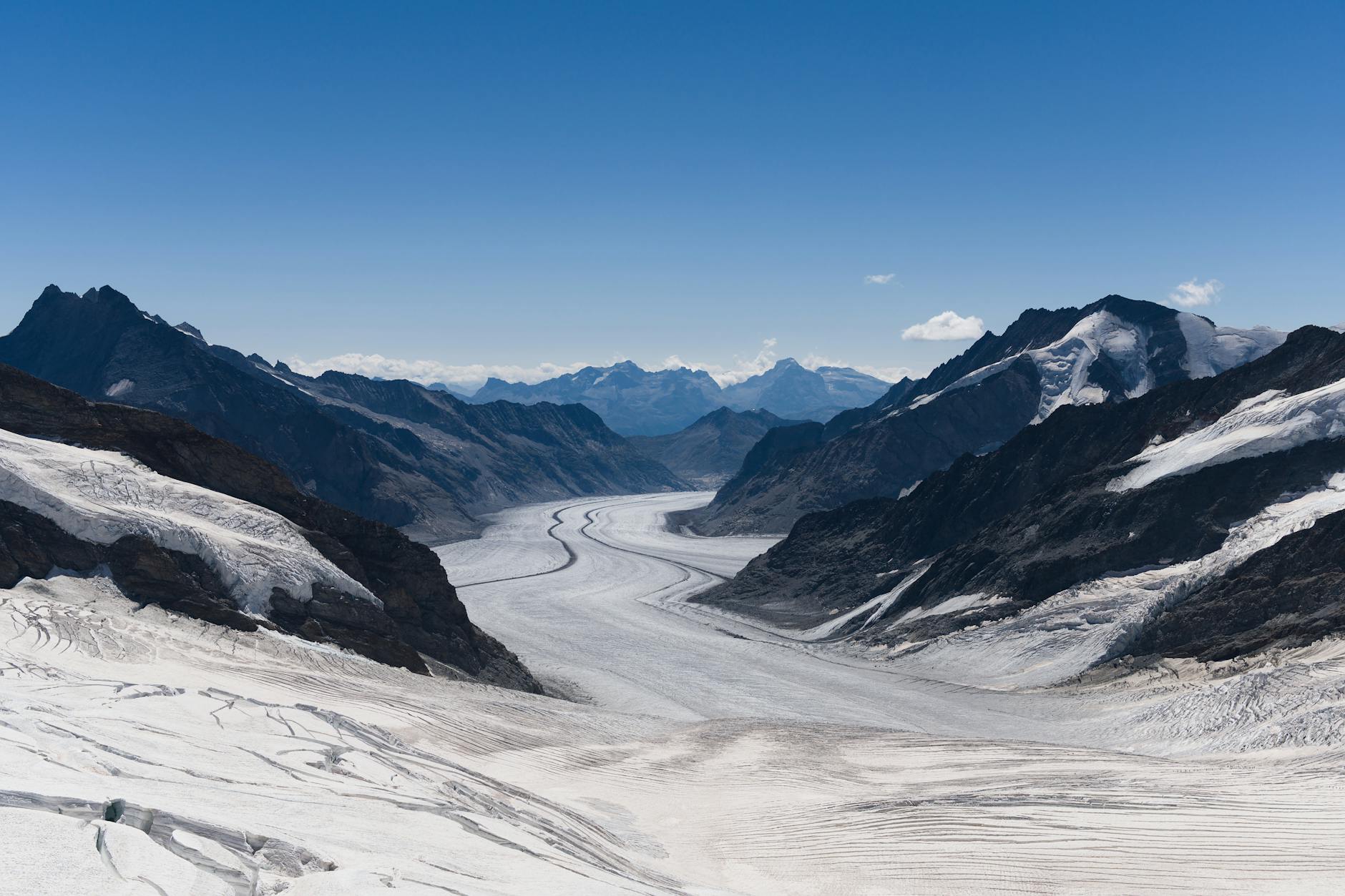 Gran Paradiso glacier Alpes italiennes Val d'Aoste